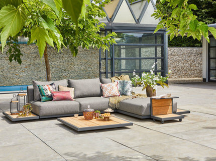 Kota Lounge set | Setup 3 | 2-seater with chaisse longue