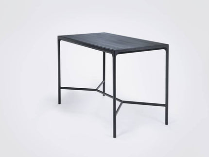 Four Bartafel | 160 x 90 cm | Black aluminum