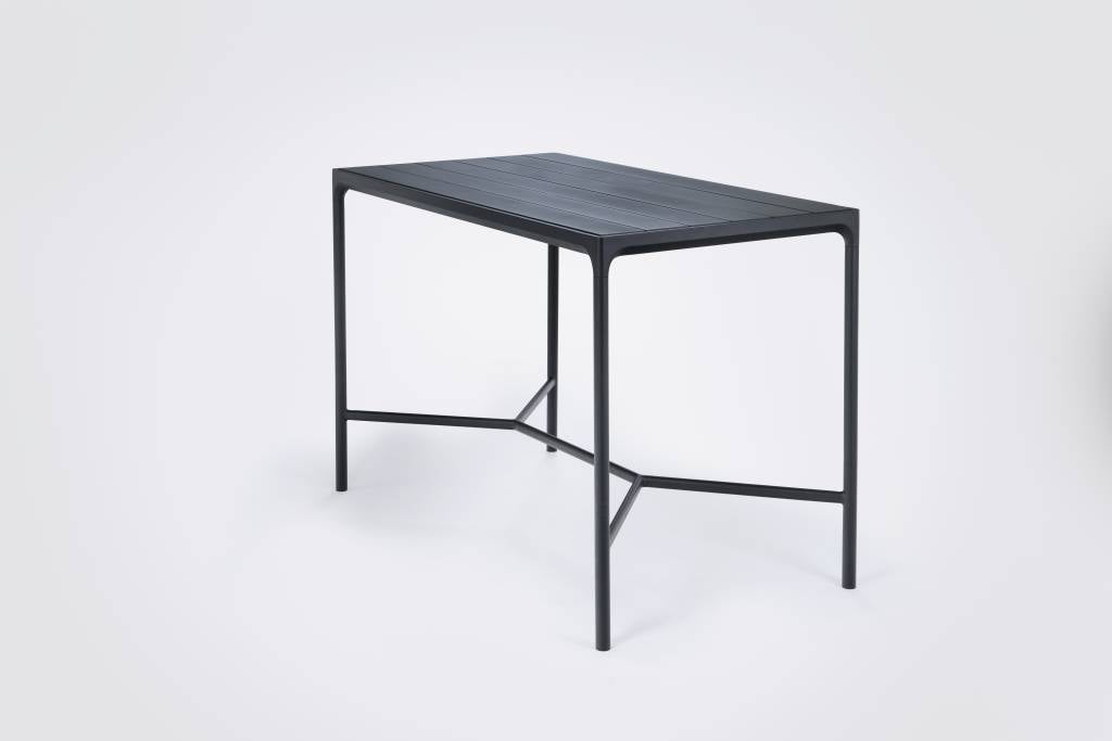 Four Bartafel | 160 x 90 cm | Black aluminum