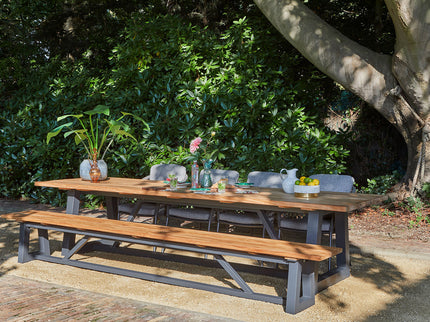 Suns Garden table Ovada | 280 x 100 cm | Matt Royal Gray