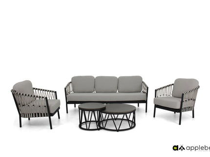 Menton Loungestoel | Black
