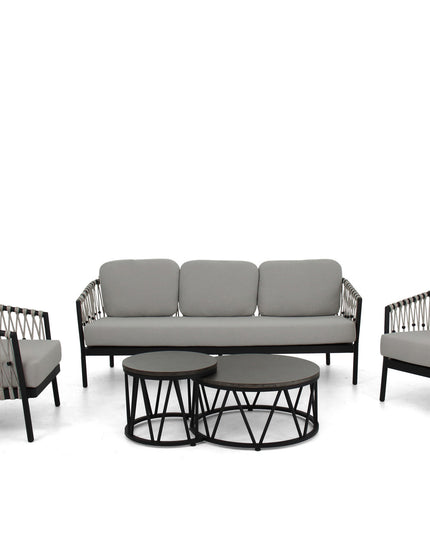 Menton Loungestoel | Black