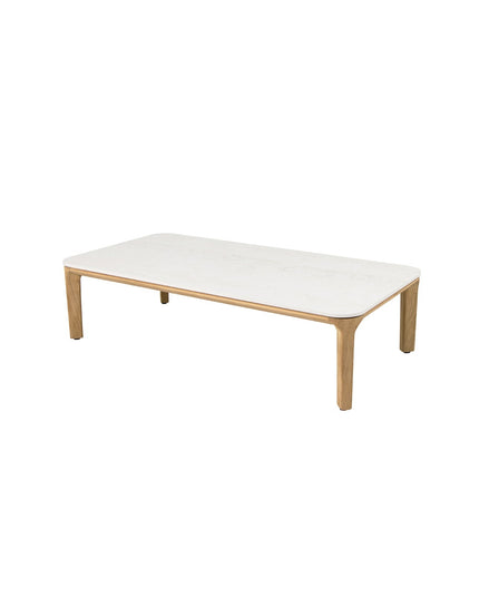 Coffee table aspect | 120x60cm | Taverin White