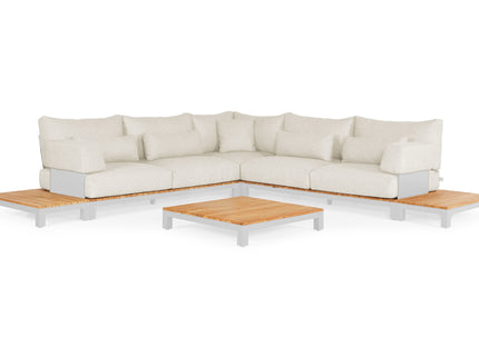 Evora Lounge set | Mat White | Small corner setup setup 1