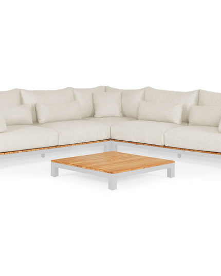 Evora Lounge set | Mat White | Small corner setup setup 1