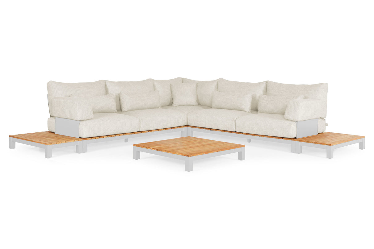 Evora Lounge set | Mat White | Small corner setup setup 1