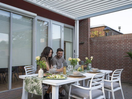 Rota | Terrace covering | Mat White | 360x720x250cm