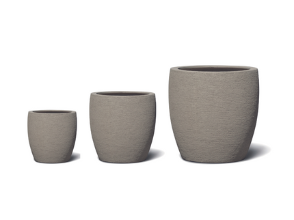 Terra Dome | Color Sabbia | Plants pots Jardinico | 3 sizes