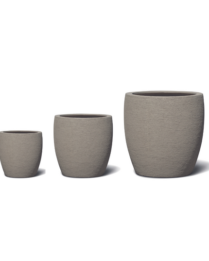 Terra Dome | Color Sabbia | Plants pots Jardinico | 3 sizes