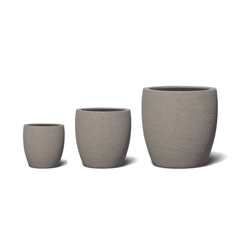 Terra Dome | Color Sabbia | Plants pots Jardinico | 3 sizes