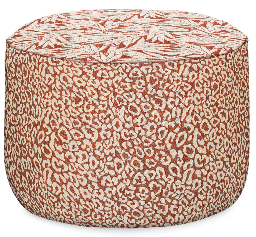 Palais | outdoor ottoman Yoko Spice & Maya Spice