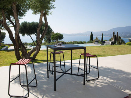 Four Bartafel | 160 x 90 cm | Black aluminum