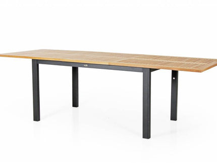 Garden table Lyon | 194-252 x 92 | Extendable Black