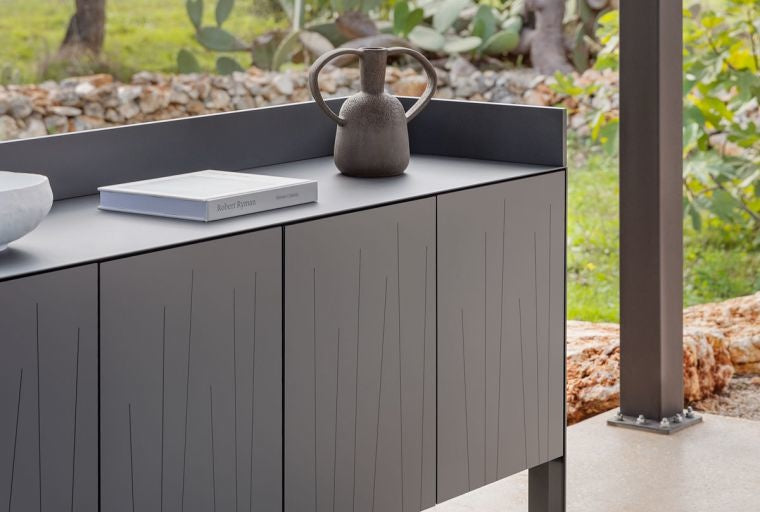 Ninfea outer cabinet with sideboard | 4-door | various colors