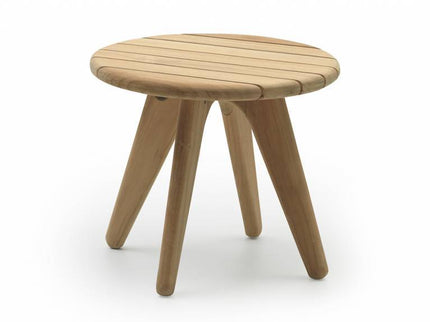 Norden side table Teak round