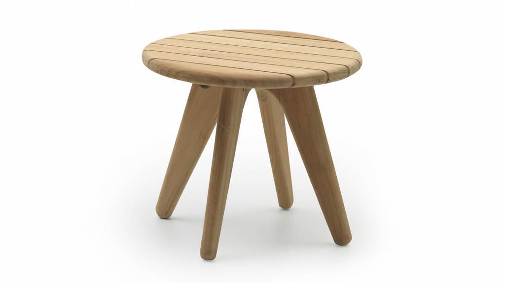 Norden side table Teak round