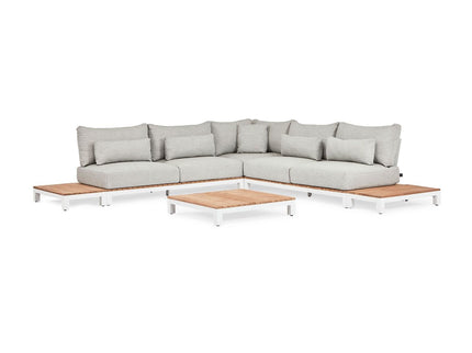 Evora Lounge set | Mat White | Small corner setup setup 1