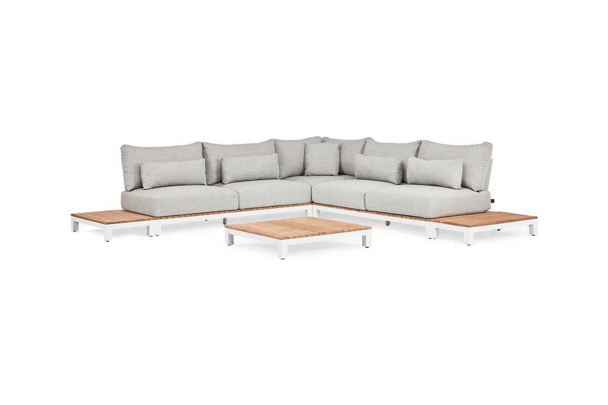 Evora Lounge set | Mat White | Small corner setup setup 1