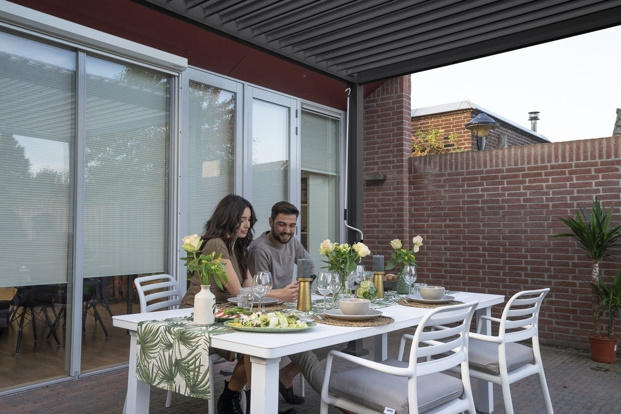 Rota | Terrace covering | Mat Gray | 360x720x250cm
