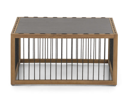 La Croix Coffee table | Applebee | Black/Teak | Showroom Sale -75%