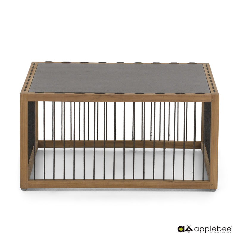 La Croix Coffee table | Applebee | Black/Teak | Showroom Sale -75%