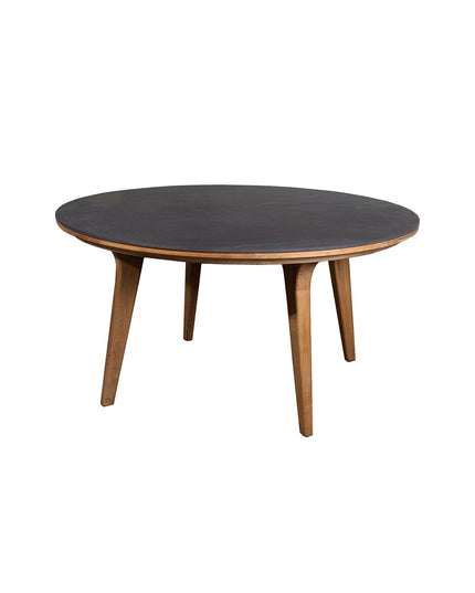 Aspect of garden table | Ø144cm | Fossil Black