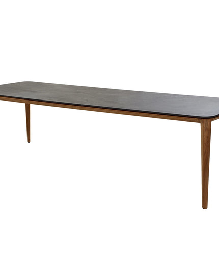 Aspect | Dining | 280 x 100 | Teak - Fossil Black