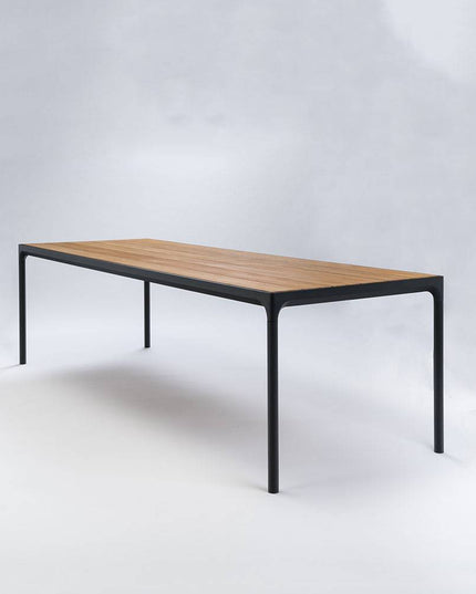 Four garden table | 4 different sizes Black aluminum