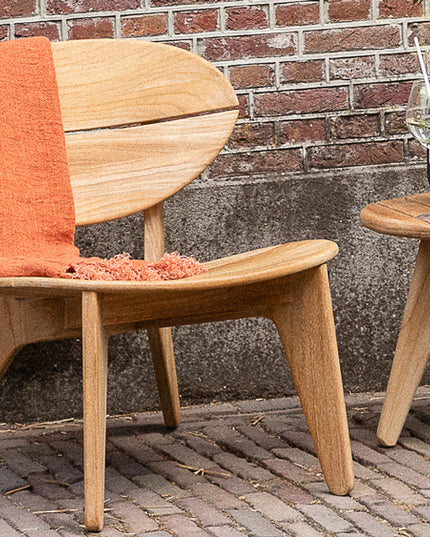 Norden side table Teak round
