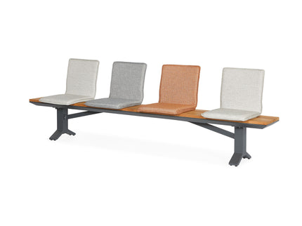 Viëste | Loose garden bench seat