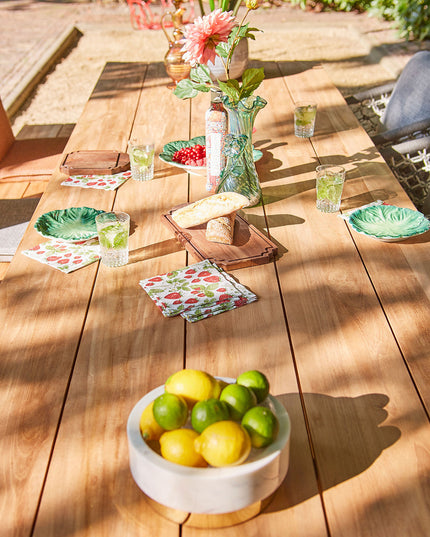 Garden set | Ovada garden table with garden bench and Felice garden chairs
