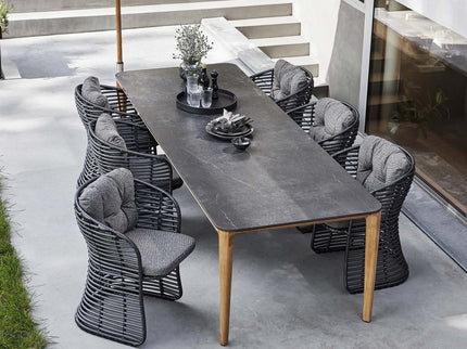 Basket | Garden chair Black | Incl. to kiss