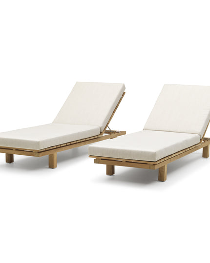 James lounger with pillow | Set of 2
