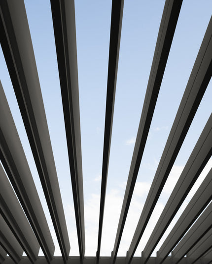 Rota | Terrace covering | Mat Gray | 360x600x250cm