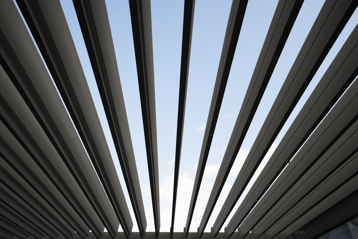 Rota | Terrace covering | Mat Gray | 360x600x250cm