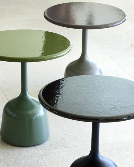 Glaze side table | Lava