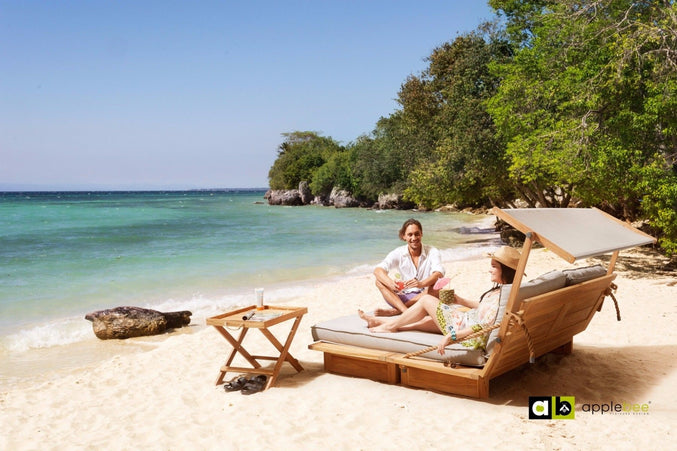 Lounge sofa Robinson with Luifel | Apple Bee