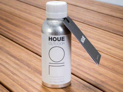 Wood oil for bamboo garden furniture
