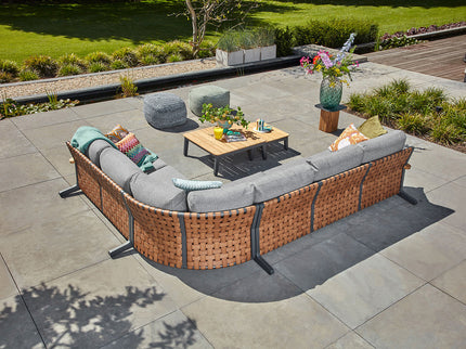 Siena Lounge set | Mat Royal Gray Frame
