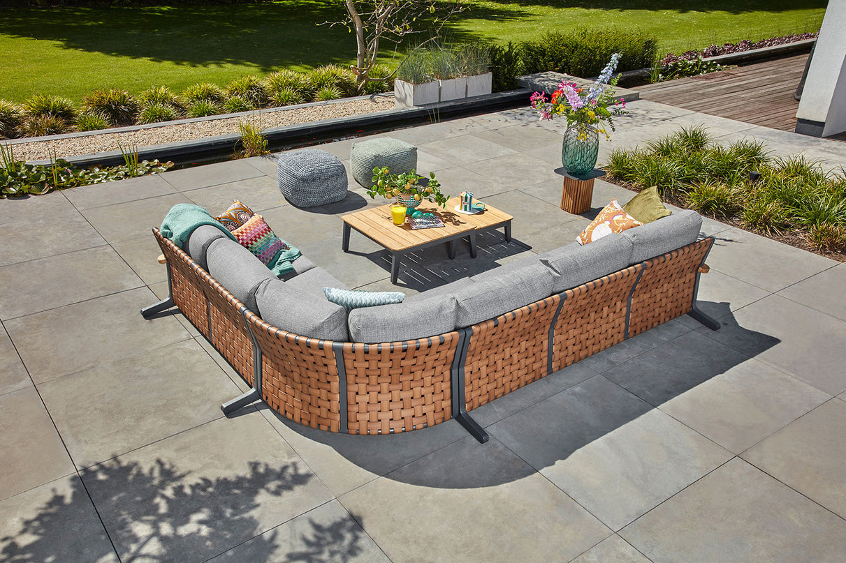 Siena Lounge set | Mat Royal Gray Frame