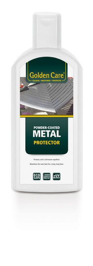 Powder -coated metal protector