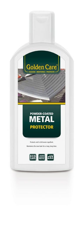 Powder -coated metal protector