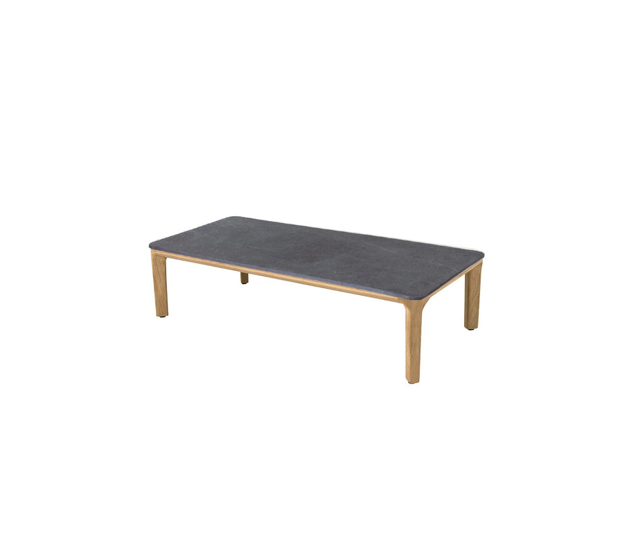 Coffee table aspect | 120x60cm | Fossil Black