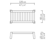 Annet | Salon Table | 120 x 60