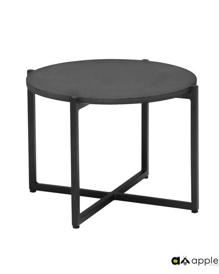 Soul coffee table 54x37 cm Concrete Bronze
