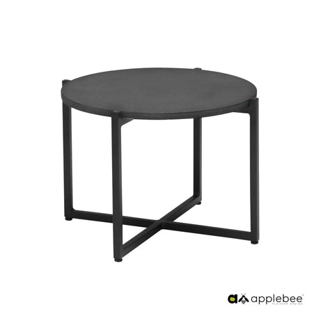 Soul coffee table 54x37 cm Concrete Bronze
