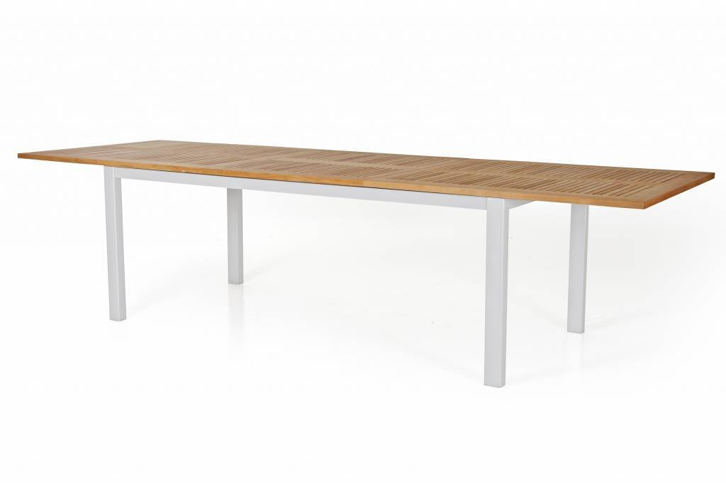 Garden table Lyon | 224-304x100 | White