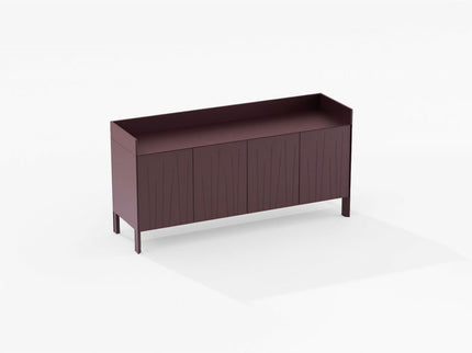 Ninfea outer cabinet with sideboard | 4-door | various colors