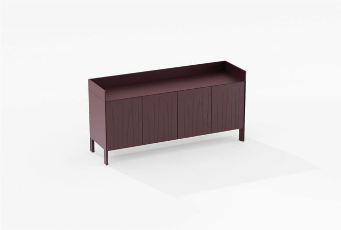 Ninfea outer cabinet with sideboard | 4-door | various colors