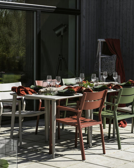 Delia garden chair aluminum Brafab | Various colors Per 4 pieces!